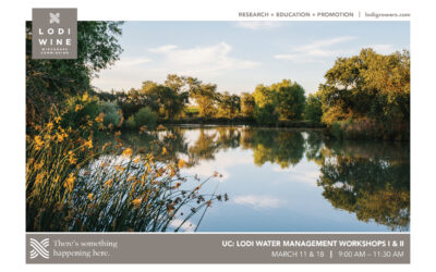 UC: LODI WATER MANAGEMENT WORKSHOP II | 3.18.2021